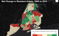 Post image for Surprising, And Some Unsurprising, Findings About Where NYC’s Artists Live