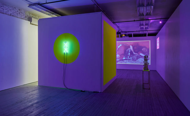 Installation view at Present Company 