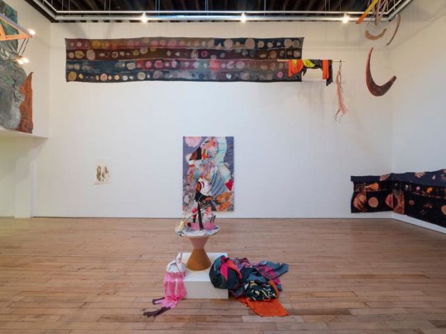  Installation view, Molly Zuckerman-Hartung, Learning Artist, Rachel Uffner Gallery